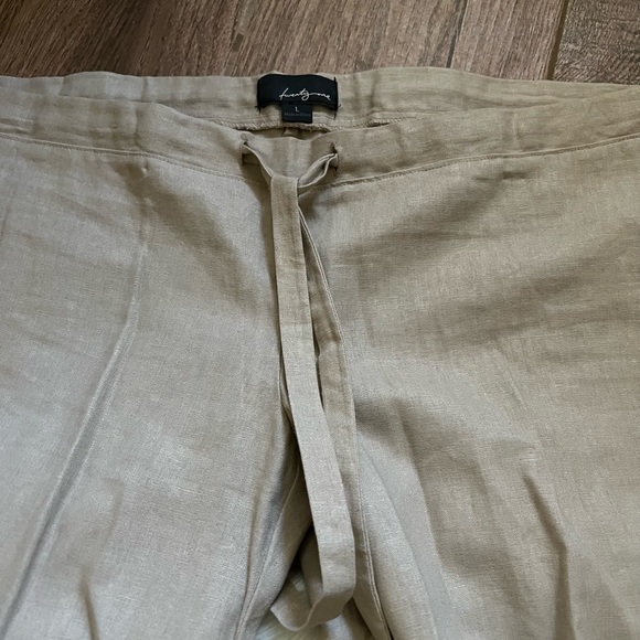 Forever 21 Linen Flare Pants - Picture 2 of 3